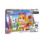 Puzzle 45 p - stella, everest et marcus / pat'patrouille