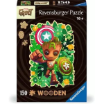 Puzzle en bois - forme - 150 p - groot Puzzle en bois - forme - 150 p - groot