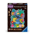 Puzzle en bois - forme - 150 p - stitch
