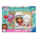 Puzzle giant 24 p - la cuisine de gabby / gabby's dollhouse