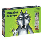 Puzzles de loups - 4 puzzles �volutifs (coffret)