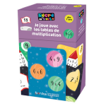 R�cr� en bo�te - je joue avec les tables de multiplication (coffret)
