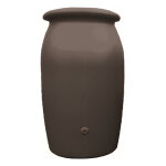 R�cup�rateur � eau toscan 2000 litres anthracite diam. 100 x 210 cm
