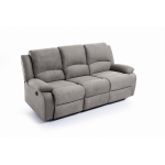 Relaxxo - canap� de relaxation �lectrique 3 places microfibre leo
