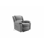 Relaxxo - fauteuil de relaxation releveur �lectrique 1 place en microfibre leo