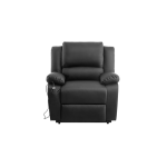 Relaxxo - fauteuil de relaxation releveur �lectrique 1 place en simili leo - noir