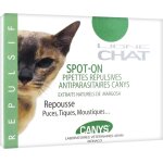 Repousse puces tiques chat