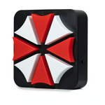 Resident evil - lampe de bureau / applique murale 3d logo d'umbrella corporation
