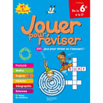 Jouer pour rviser - de la 6e  la 5e - cahier de vacances 2025 (broch)