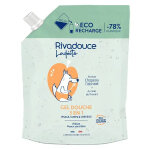 Rivadouce loupiots co - recharge gel douche 3 en 1 parfum chapeau l'abricot 750ml