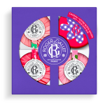 Roger & gallet coffret 3 savons bienfaisants 100g - fleur de figuier, gingembre, rose