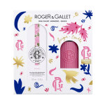 Roger & gallet coffret eau parfume bienfaisante rose 100ml et sa bougie parfume