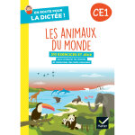 En route pour la dicte ! ce1 - les animaux du monde - ed. 2024 - cahier de l'lve (broch)