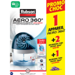 Rub aero360 appareil 20m + tabs 2 neutres + 1 lavande x450g pcb 28