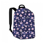 Sac borne 1 compartiment, freegun blue flower