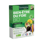 Santarome bien - être du foie bio 20 ampoules de 10ml Santarome bien - être du foie bio 20 ampoules de 10ml