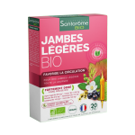 Santarome jambes légères bio 20 ampoules de 10ml Santarome jambes légères bio 20 ampoules de 10ml