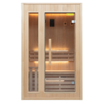 Sauna vapeur zen - 2 places - technologie vapeur lumi�re tamis�e - po�le harvia de grande qualit� inclus ...