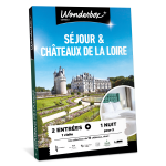 Coffret cadeau wonderbox - s�jour & ch�teaux de la loire