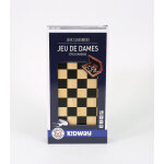 Kidway - jeu de dames en bois - jeux de société - 5 ans et + Kidway - jeu de dames en bois - jeux de société - 5 ans et +