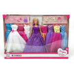 Kidway - morgan et ses robes - poupe mannequin - 3 ans et +