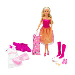 Kidway - morgan et son dressing - poupe mannequin - 3 ans et +