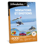 Coffret cadeau wonderbox - sensations et emotions