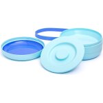 Set d'assiettes combinables + 4mois bleu Set d'assiettes combinables + 4mois bleu
