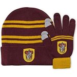 Set enfant gants tactiles & bonnet - gryffondor