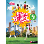 Shine bright 5e - manuel - cahier - 2024 (broché) Shine bright 5e - manuel - cahier - 2024 (broché)
