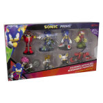 Sonic - 8 figurines articules 7, 5 cm (asst)