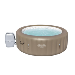 Spa gonflable lay - z - spa palm springs, 4 / 6 places, diam�tre 196 x 71 cm, 140 jets d'air, couverture ...