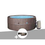 Spa portable semi - rigide vita premium rond bulles 4 - 6 places + mobilier - netspa