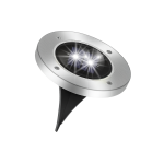 Spot solaire encastrable au sol x3