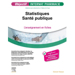 Statistiques - santé publique - l'enseignement en fiches (broché) Statistiques - santé publique - l'enseignement en fiches (broché)