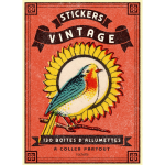 Stickers vintage - 130 boite d'allumettes � coller partout (broch�)