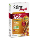 Stim royal gelée royale bio 2600mg - 20 ampoules Stim royal gelée royale bio 2600mg - 20 ampoules