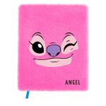 Stitch - le carnet fourrure - angel - disney (reli�)
