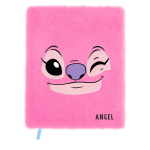 Stitch - le carnet fourrure - angel - disney (reli�)