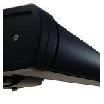 Store coffre suzy led anthracite 4m x 3m50 motoris� toile s126 uni gris fonc�