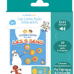Suzanne & gaston dcouvrent les 5 sens, livre audio interactif ds 5 ans pour ma fabrique  histoires ...