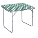 Table camping bistrot 2 personnes pliante 80x60x68, 5cm