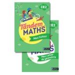 Tandem - maths ce2 - fichier de l'�l�ve + cahier g�om�trie (broch�)