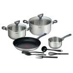 Tefal set 1 po�le + 1 casserole + 2 faitouts + accessoires