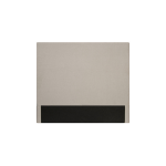 T�te de lit lisse en tissu numa - beige, largeur - 160 cm
