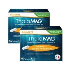 Thalamag magnésium marin forme physique et mentale duo 2 x 60 gélules Thalamag magnésium marin forme physique et mentale duo 2 x 60 gélules