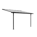 Toit terrasse aluminium coloris gris anthracite / surface 9, 21 m�