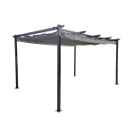 Tonnelle 4x3 toit coulissant