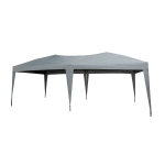 Tonnelle de jardin pop up pliable 3x6m grise - s�lection d'experts - beaux jours
