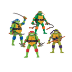 Tortues ninja - figurine deluxe 15 cm avec fonction lectronique - asst